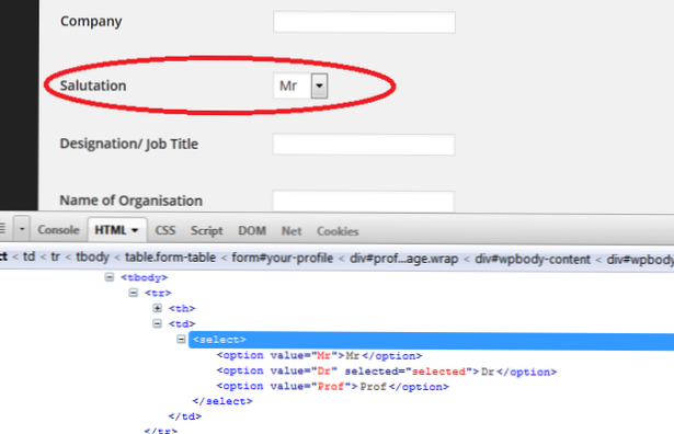 Holen Sie sich die ausgewählte Option aus der Dropdown-Liste