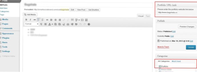 Ottenere post in base al valore del campo personalizzato