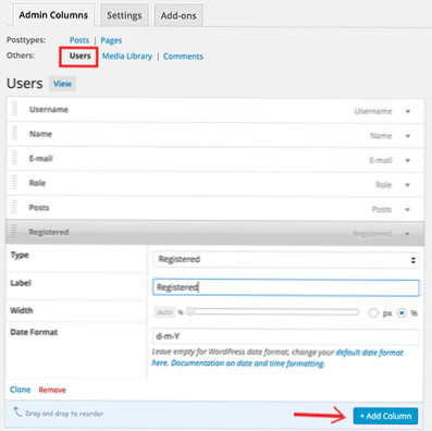 Comment puis-je afficher la dernière date de modification des profils d'utilisateurs sur WordPress?