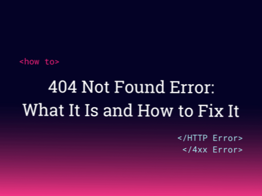 Comment puis-je forcer une erreur 404 Not Found