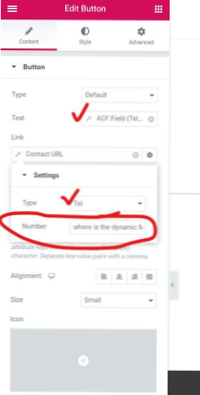 Comment créer un lien vers un bouton ACF dynamique à partir d'un type de publication personnalisée?