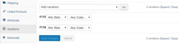 Come aggiungere varianti di prodotto con più immagini tramite l'API REST di WooCommerceCommerce