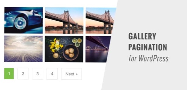 So erstellen Sie eine WordPress-Galerie mit Paginierung