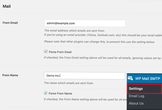 Come personalizzare WordPress nell'e-mail inviata utilizzando la funzione wp_mail?
