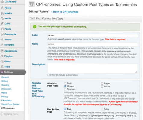 Como obter uma imagem de taxonomia anexada a um Post Type WordPress