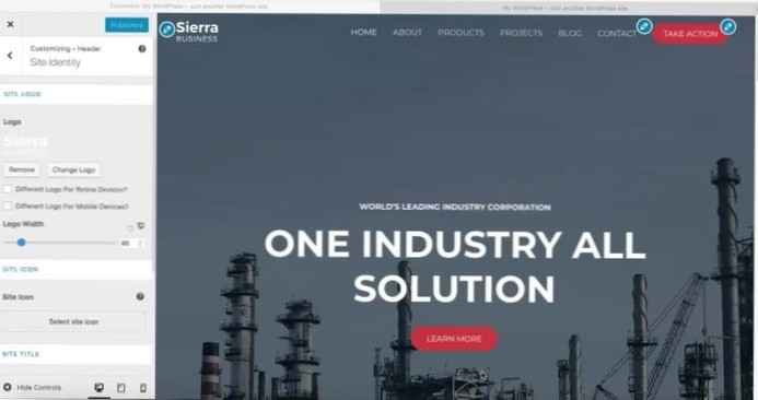 Come avere loghi di identità del sito diversi su ogni pagina sul tema Astra [chiuso]