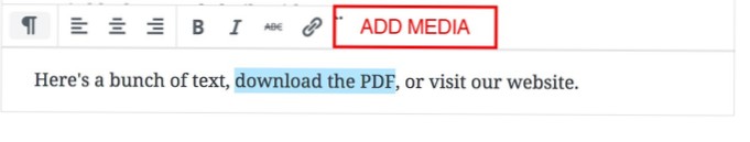 How to link Gutenberg Gallery images To Media file automatically?