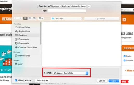 Comment déplacer mon site web vers wordpress?