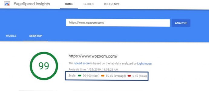 Comment résoudre les problèmes de vitesse de page google pour le site Web wordpress