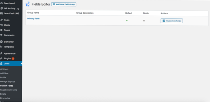 Cum se actualizează meta câmpul personalizat al utilizatorului în wp?