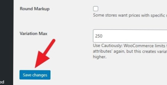 Increase the download speed of a large number of variations in WooCommerce