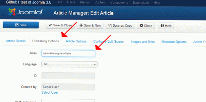 Est-il possible de changer 'Lien vers' dans toutes les images de tous les articles?