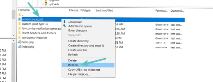 est-il possible d'installer un nouveau Wordpress dans un ancien dossier Wordpress?