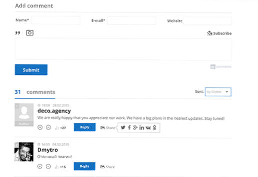 Er trygt å bruke native WordPress-kommentarsystem? [lukket]