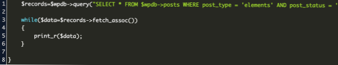 Er der en (bedre) måde at få adgang til $ wpdb-resultater på?
