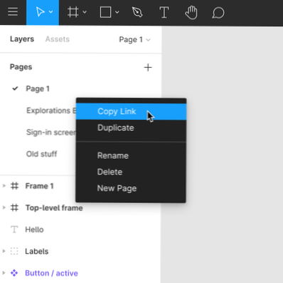 links format change “on clic”