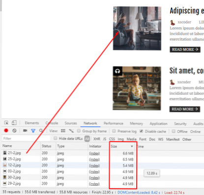 Problème de chargement sur Chrome pour mon thème Wordpress
