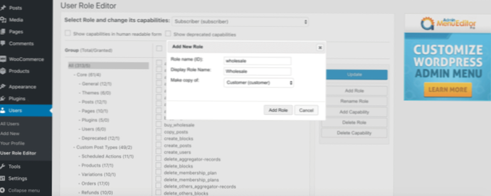 Make specific products accessible only to a user role in WooCommerce