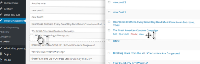 Order Posts in Custom Order