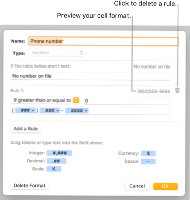 Pages from custom table