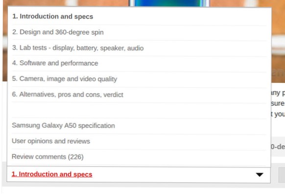 Pagination (including title of each page) in a post for a long posts