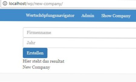 Passer la variable Wordpress à la page suivante