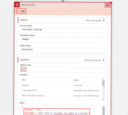 POST 429 Erreur lors de la tentative de placer plus de 20 images dans la publication à la fois