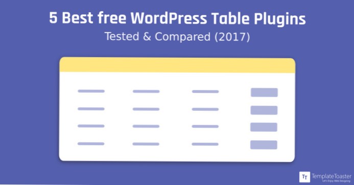 Recherche d'un tableau WP personnalisé et affichage des résultats dans un tableau HTML
