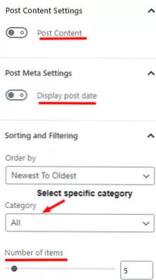 Kategorie auf der Beitragsseite anzeigen, das heißt in einer bestimmten Kategorie