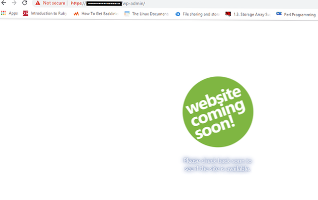 Od přesunu protokolu HTTPS pomocí cloudflare již nefungují stránky pro správu a přihlášení