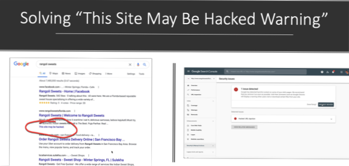 Die Unterseite leitet zur Spam-Site weiter