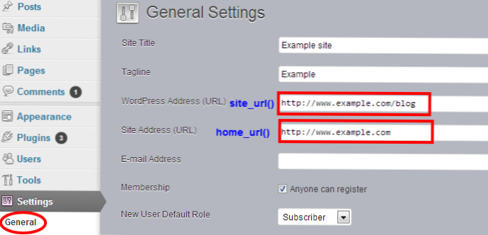 Jaka jest różnica między home_url() a get_home_url() z punktu widzenia rozwoju??