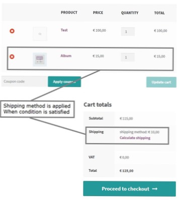 WooCommerce - Forfaitaire verzending op basis van X hoeveelheidsstappen?