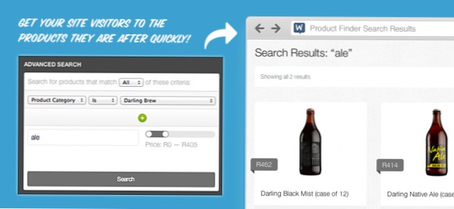 Funzione di ricerca prodotti Woocommerce nella home page