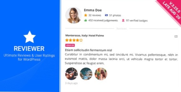 Wordpress Plugin Reviewer