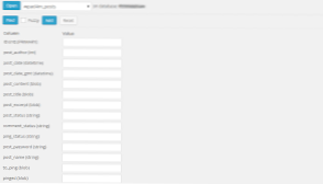 Wordpress-plugins til databaseforespørgsler