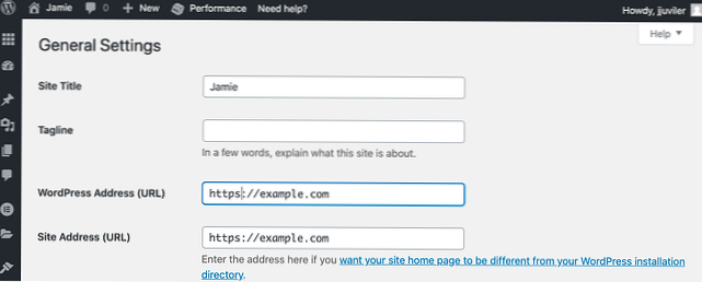Wordpress erstatter “https //” med “//” for nettstedet