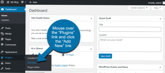Přidělení paměti Wordpress vps