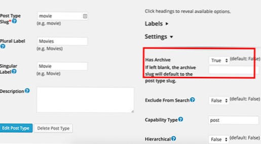 Füge benutzerdefinierte Archive mit Beitragstyp zu den Suchergebnissen hinzu?