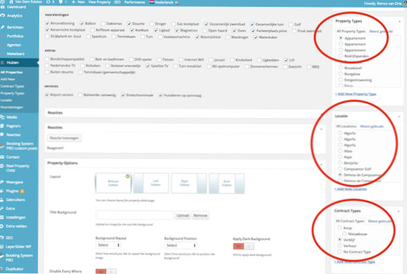 Legg til spesifikt innhold på en resultatside for taksonomi