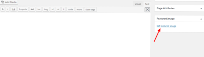 Adding Featured Image to Post programatically