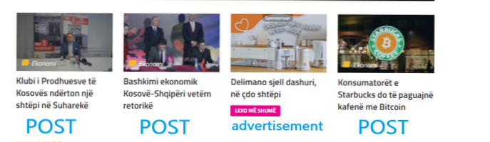 Reklama v Loop Posts wordpress