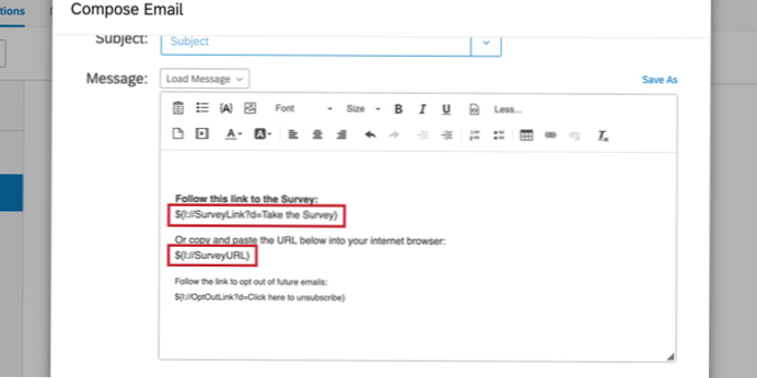 Legg til spørringsstreng til alle URL-er