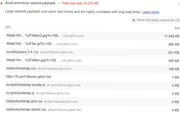 Vermijd enorme netwerkbelastingen