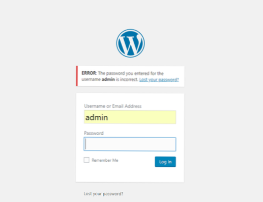 Kan ikke få adgang til wp-administrator af Wordpress-webstedet (problem med sikkerhedsplugin) [lukket]