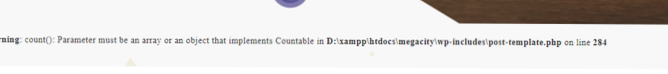 Impossibile ottenere il contenuto della pagina in WordPress