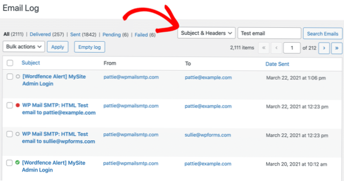 non è possibile inviare la posta dal sito del modulo di contatto 7 utilizzando wp mail smtp