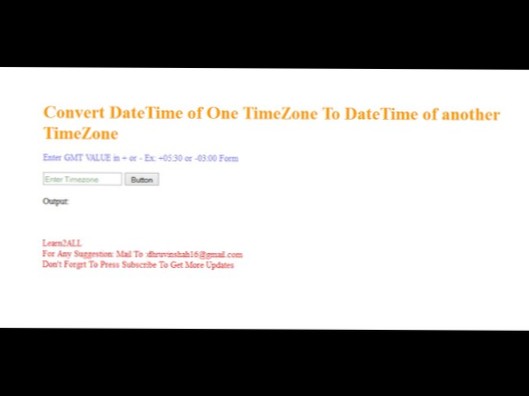 Convert CST published date time to MST timezone