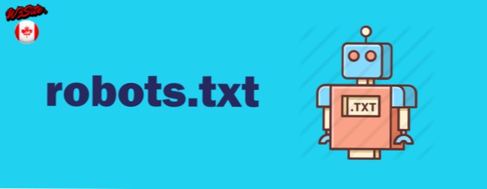 Non consentire l'autore con i robot.TXT