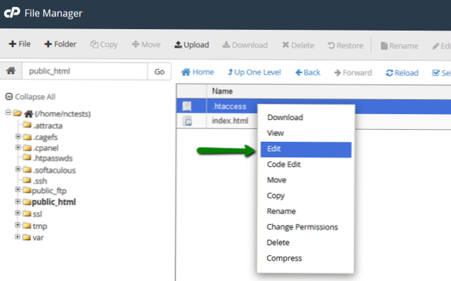Haz esto .la configuración de seguridad de htaccess realmente funciona?